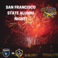 sf state alumni night SJ quakes